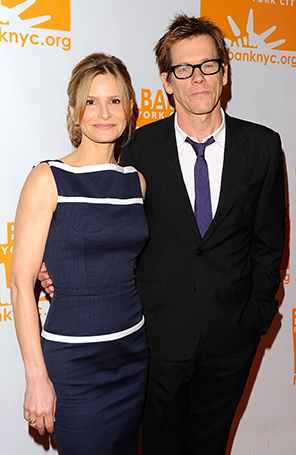 Kevin Bacon diz que Kyra Sedgwick tem medo de comidas falantes. Entenda!