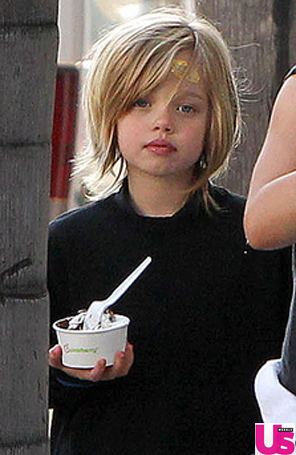 Filha de Angelina Jolie e Brad Pitt corta o cabelo, veja!