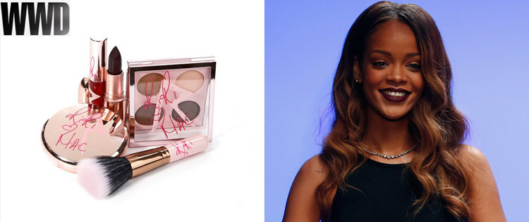Rihanna cria coleção de maquiagens com a <i>M.A.C.</i>