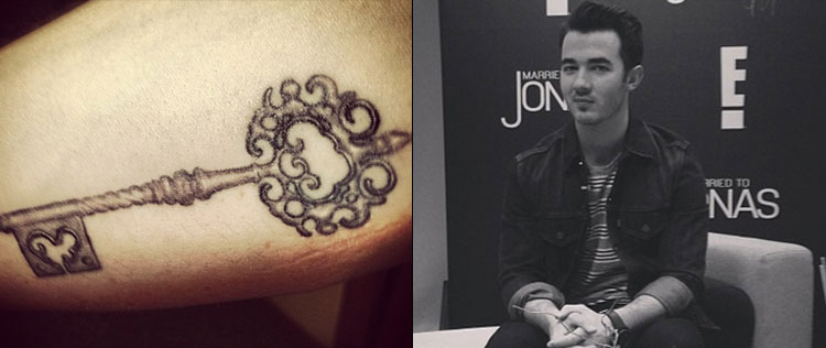Kevin Jonas posta foto de tatuagem