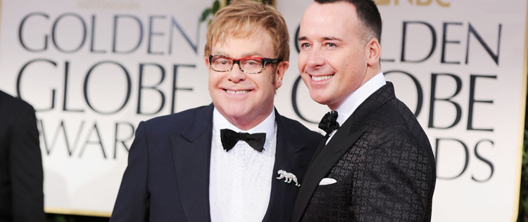 Elton John vai se casar de novo com David Furnish