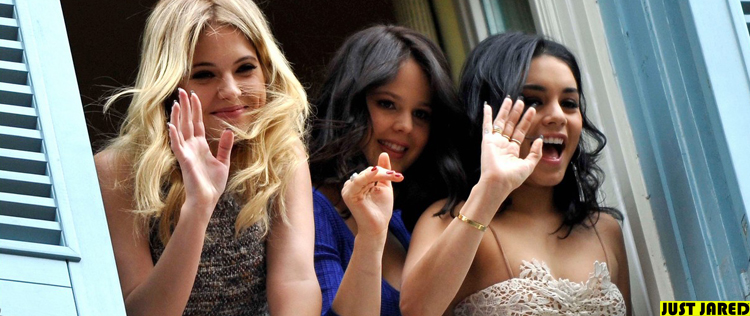 Vanessa Hudgens divulga novo filme em Roma