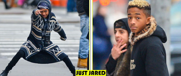 Willow Smith ajuda o irmão, Jaden, a rodar um clipe