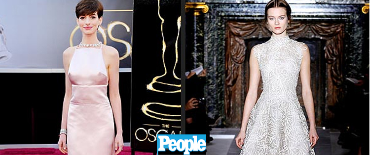 Anne Hathaway se desculpa pelo vestido escolhido para o <i>Oscar</i>