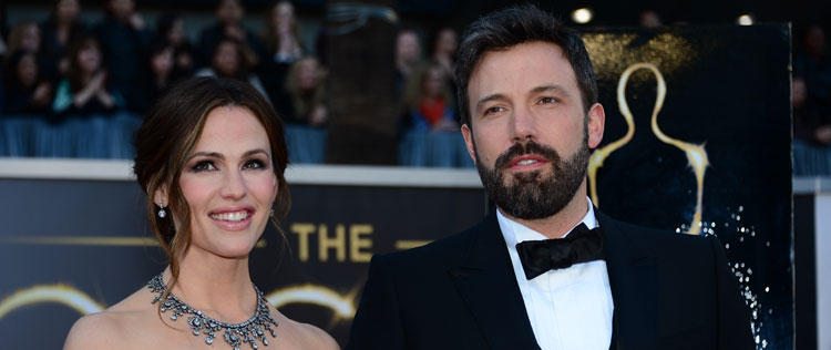 <i>Ela é mais perfeita do que eu</i>, diz Ben Affleck sobre Jennifer Garner