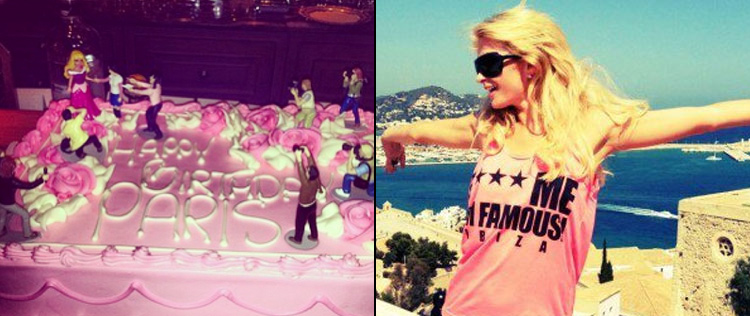 Veja a foto do bolo de aniversário de Paris Hilton