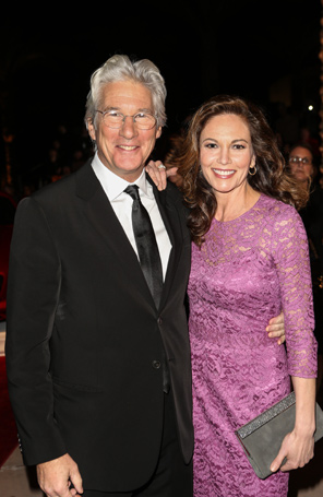 Richard Gere consola Diane Lane e e causa ciúmes em sua mulher