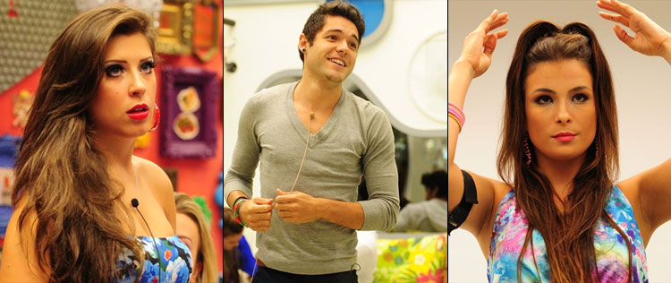 Kamilla, Nasser e Andressa estão no paredão no <i>BBB 13</i>