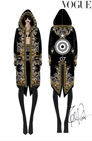 Rihanna ganha figurinos da <i>Givenchy</i> para turnê