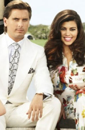 Namorado reclama do sobrepeso de Kourtney Kardashian
