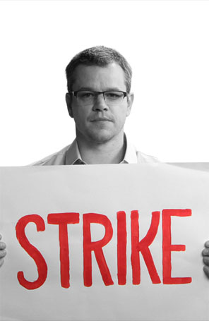 Matt Damon lança campanha pedindo para que as pessoas não usem o banheiro
