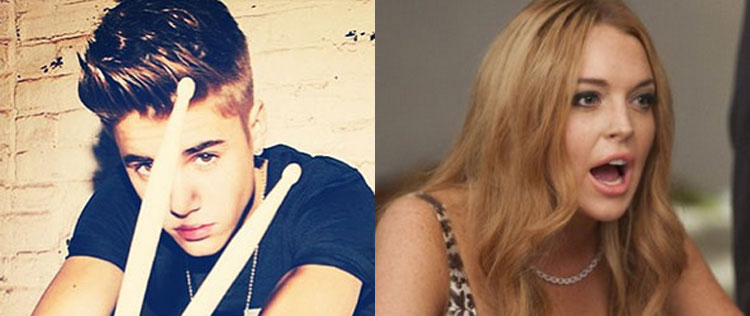 Justin Bieber pede desculpas por comentário feito sobre Lindsay Lohan