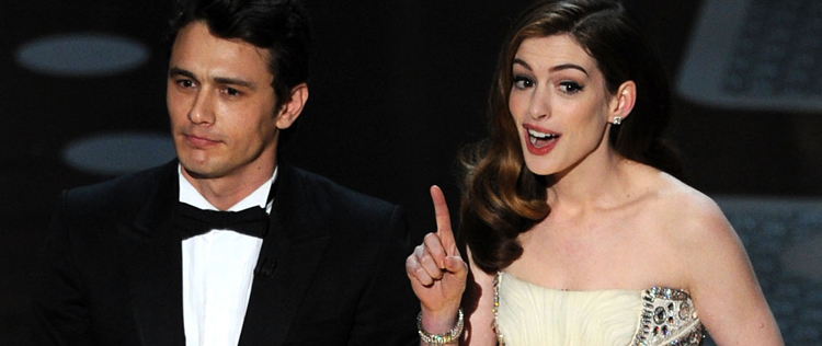 James Franco diz que entende o porquê odeiam Anne Hathaway