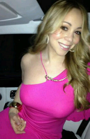 Mariah Carey desconversa ao receber cumprimentos pelo aniversário