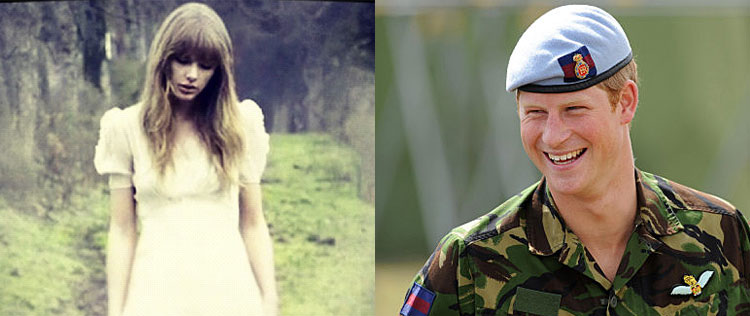 Taylor Swift quer conhecer o príncipe Harry
