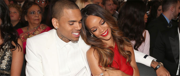 Chris Brown proíbe Rihanna de convidar seus ex-namorados para casamento