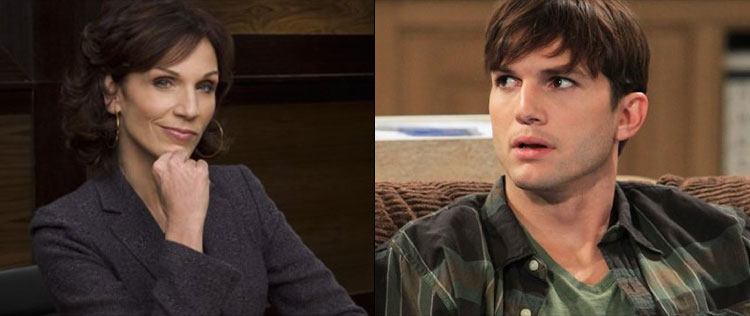 Ashton Kutcher se apaixonará por avó em <i>Two and a Half Men</i>