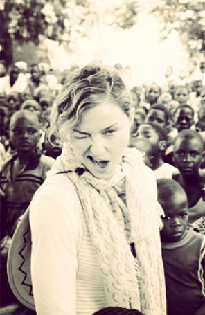 Madonna publica foto de visita ao Malauí