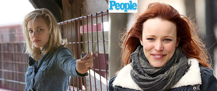 Rachel McAdams está ruiva