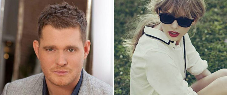 - <i>Talvez eu deva namorar Taylor Swift!</i>, diz Michael Bublé