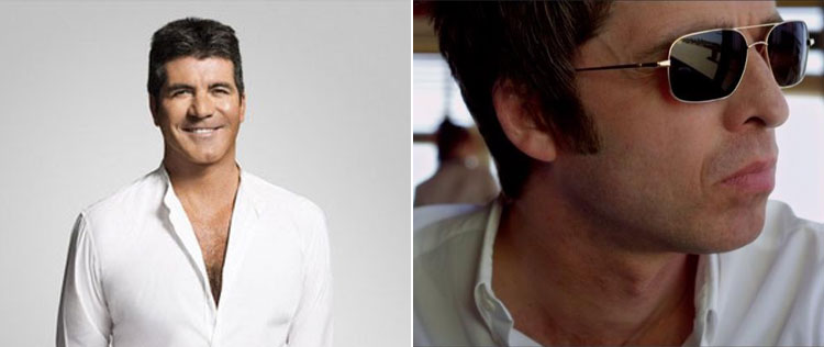 Simon Cowell faz proposta de seis milhões de reais para Noel Gallagher no <i>The X Factor</i>