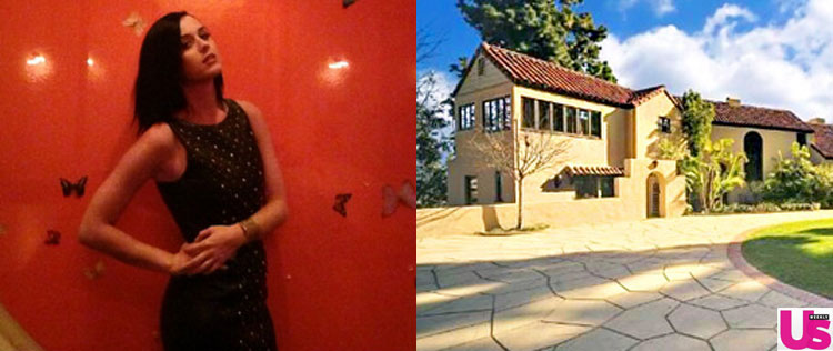 Katy Perry está vendendo casa que morava com o ex Russell Brand