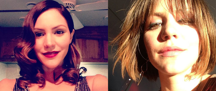 Katherine McPhee corta os cabelos. Veja o resultado!