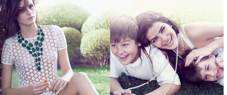 Isabeli Fontana posa com os filhos para campanha. Veja!