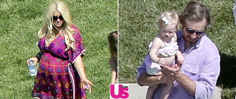 Jessica Simpson faz festa de aniversário para celebrar primeiro ano da filha