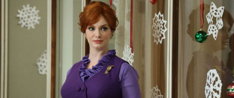 Christina Hendricks explica como conseguiu suas curvas