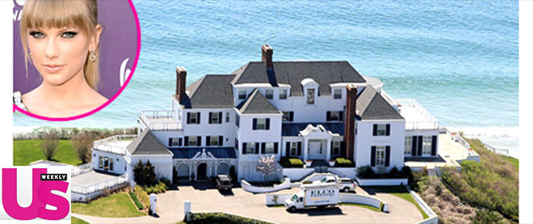 Taylor Swift se muda para casa de mais de 34 milhões de reais