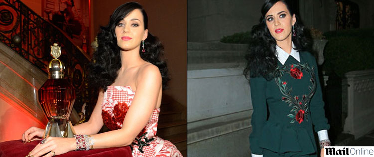 Veja o <i>look</i> que Katy Perry usou no lançamento do seu terceiro perfume