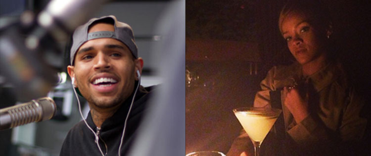<i>Me sinto atraída por reis, mas você não é um,</i> posta Rihanna para o ex, Chris Brown