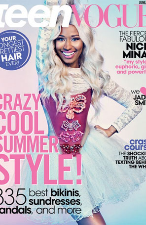 Nicki Minaj usa <i>tutu</i> em capa de revista. Veja!