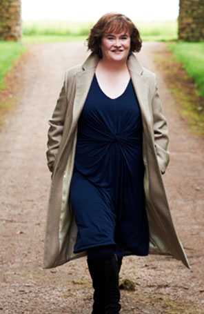 Susan Boyle anuncia primeira turnê na Escócia