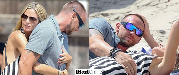 Em passeio com o namorado, Heidi Klum levanta suspeitas de gravidez, veja aqui!