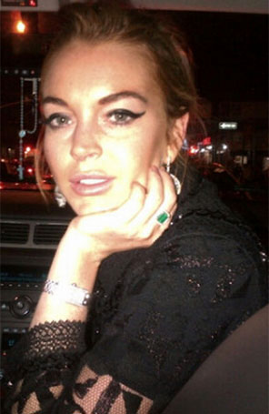 Lindsay Lohan está infeliz na reabilitação