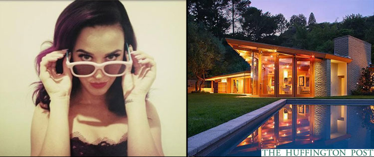 Katy Perry gasta mais de 20 milhões de reais em duas casa em Hollywood, veja a foto!