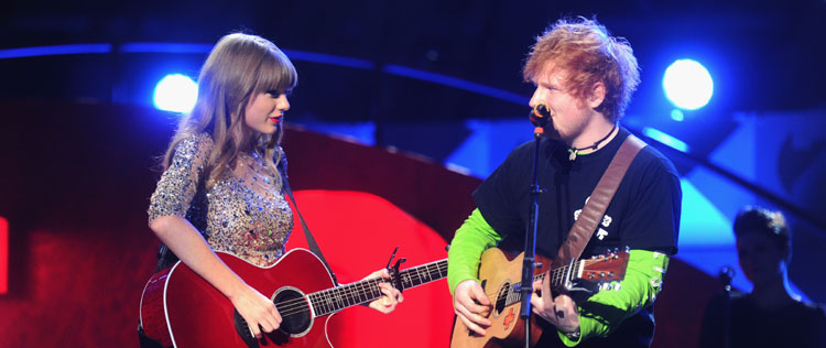 Taylor Swift e Ed Sheeran irão se apresentar na final do <i>Britain´s Choice Awards</i>