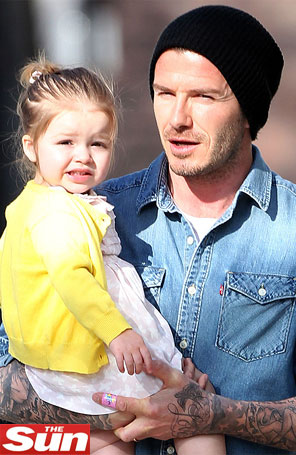 David Beckham afirma que a filha Harper não namorará nunca