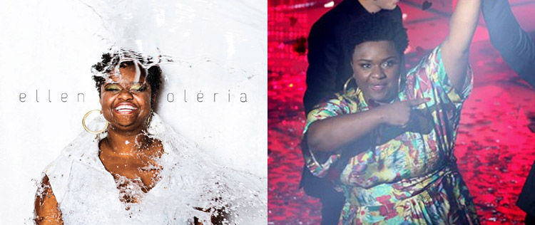 Confira a capa do CD da vencedora do <i>The Voice Brasil</i>, Ellen Oléria