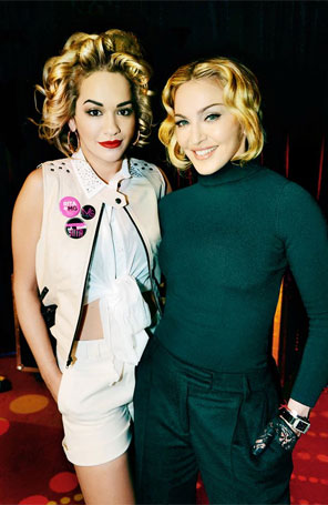 Rita Ora é garota-propaganda da marca de Madonna