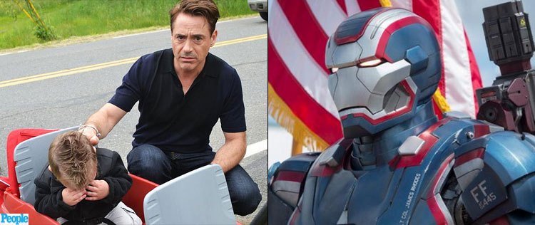 Robert Downey Jr. conforta fã desapontado de <i>Homem de Ferro</i>