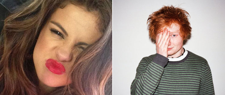 Selena Gomez está namorando com Ed Sheeran