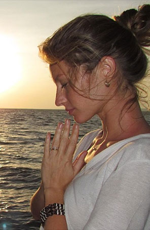 Gisele Bündchen manda mensagem de apoio aos brasileiros
