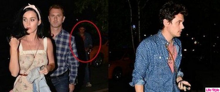 Katy Perry e John Mayer são flagrados jantando juntos em Nova York