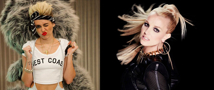 Britney Spears que aprender a dançar <i>We Can´t Stop</i>, de Miley Cyrus