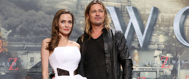 Angelina Jolie e Brad Pitt querem oito filhos, diz tabloide