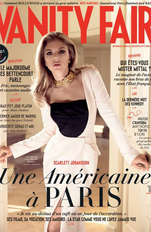 Scarlett Johansson é a capa da primeira <i>Vanity Fair</i> francesa