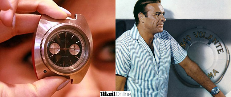 Relógio de James Bond é vendido por 346 mil reais